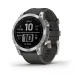 Смарт-часы Garmin Fenix 7, 47 мм, Bluetooth, Silver With Graphite Band, Серебристый с графитовым браслетом