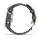 Смарт-часы Garmin Fenix 7, 47 мм, Bluetooth, Silver With Graphite Band, Серебристый с графитовым браслетом