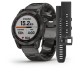 Смарт-часы Garmin Fenix 7 Sapphire Solar, 47 мм, Bluetooth, Gray Titanium Band, Серый титановый с серым титановым браслетом