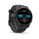 Смарт-часы Garmin Fenix 8, 47 мм, Bluetooth, AMOLED Slate Gray Black Silicone Band, графитово-серый с черным силиконом