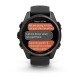Смарт-часы Garmin Fenix 8, 47 мм, Bluetooth, AMOLED Slate Gray Black Silicone Band, графитово-серый с черным силиконом