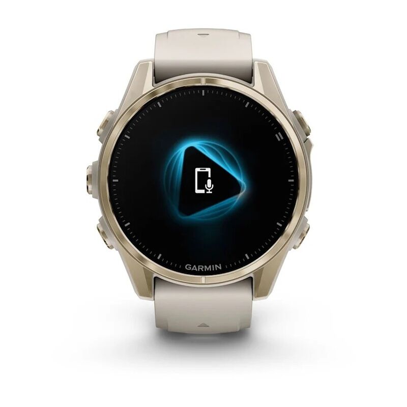 Смарт-часы Garmin Fenix 8, 43 мм, Bluetooth, Amoled Sapphire Soft Gold, золотистый