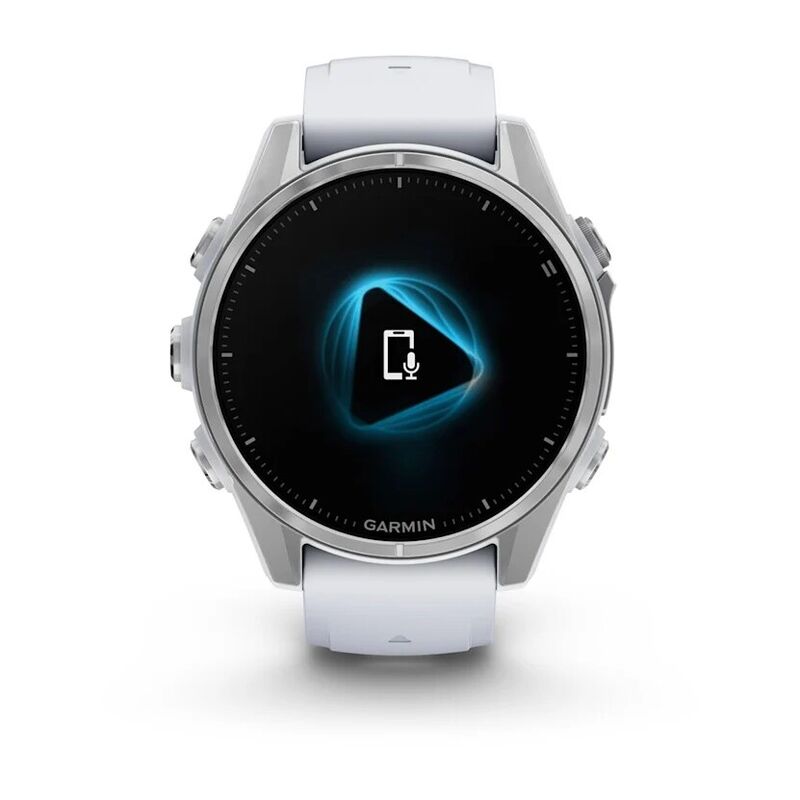 Смарт-часы Garmin Fenix 8, 43 мм, Bluetooth, Amoled Silver, серебристый