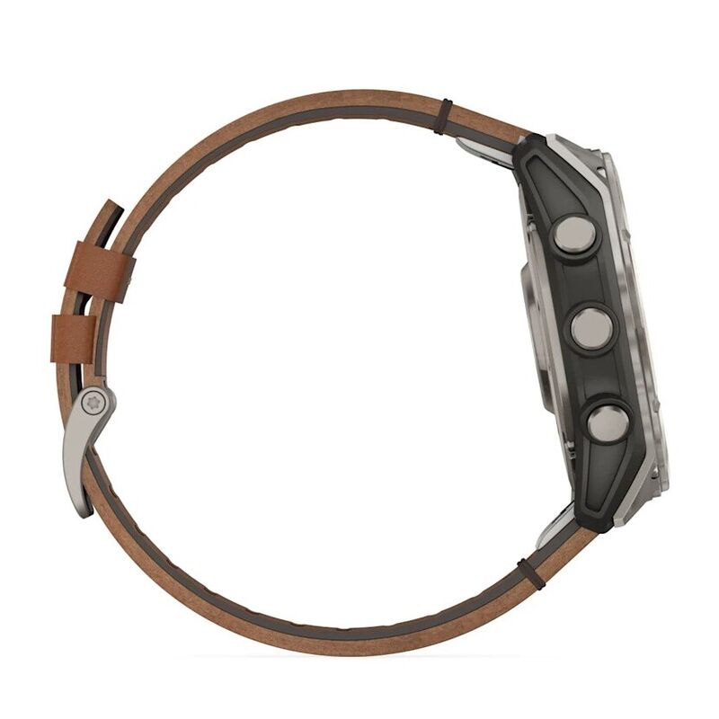 Смарт-часы Garmin Fenix 8, 51 мм, Bluetooth, Amoled Sapphire Titanium Graphite, титановый графитовый