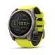 Смарт-часы Garmin Fenix 8, 51 мм, Bluetooth, Yellow/Graphite Silicone Band, желтый/серый