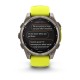 Смарт-часы Garmin Fenix 8, 47 мм, Bluetooth, Solar Sapphire Titanium Yellow, титановый серый с желтым
