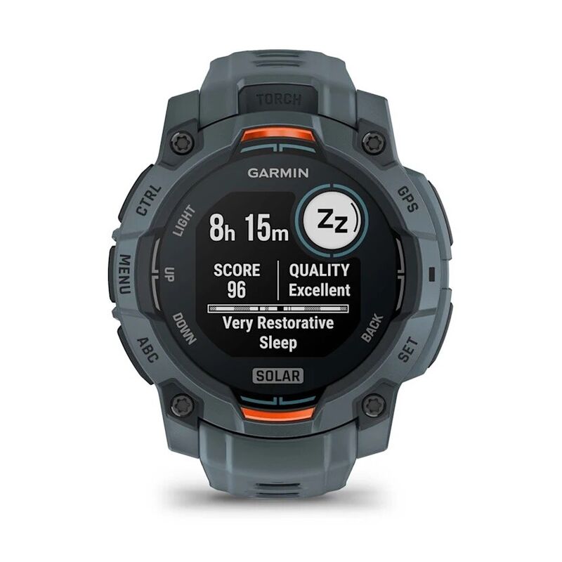 Смарт-часы Garmin Instinct 3 Solar, 45 мм, Bluetooth, Twilight, Серый