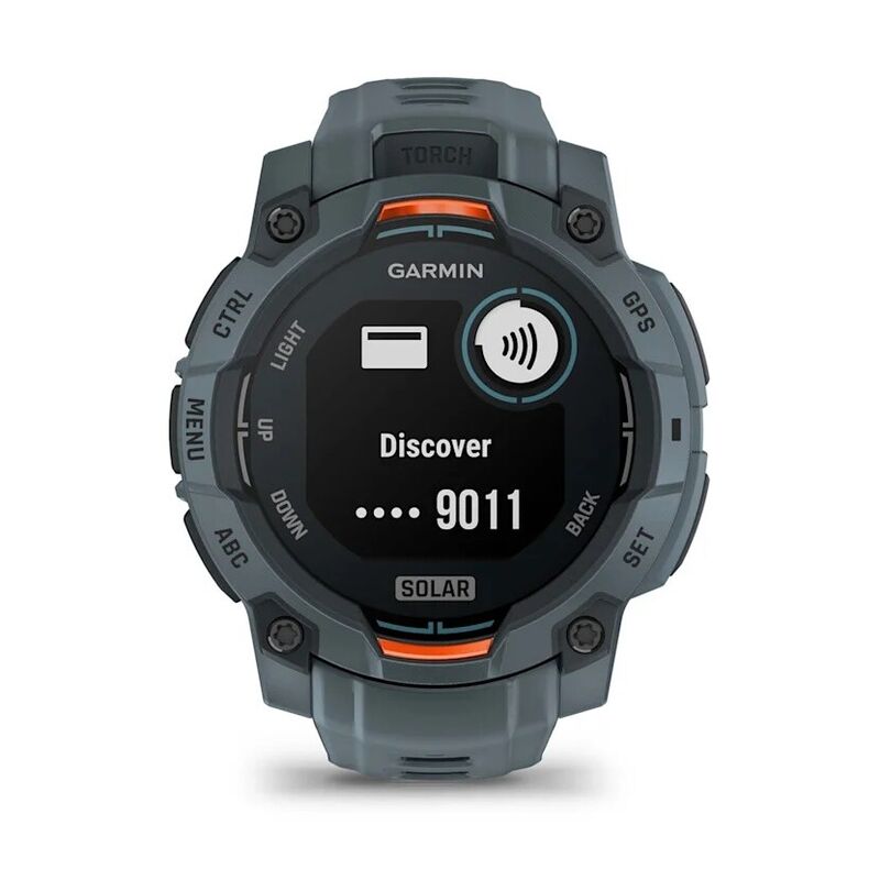 Смарт-часы Garmin Instinct 3 Solar, 45 мм, Bluetooth, Twilight, Серый