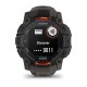 Смарт-часы Garmin Instinct 3 Solar, 50 мм, Bluetooth, Black with Charcoal Band, Черный с угольным ремешком