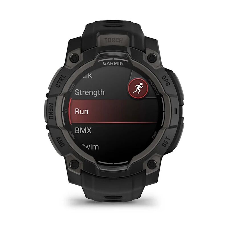 Смарт-часы Garmin Instinct 3, 45 мм, Bluetooth, Amoled Black, Черный