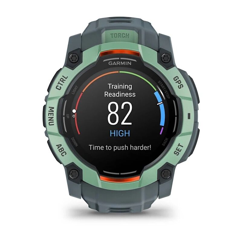 Смарт-часы Garmin Instinct 3, 50 мм, Bluetooth, Neotropic with Twilight Band, Бирюзовый с серым ремешком