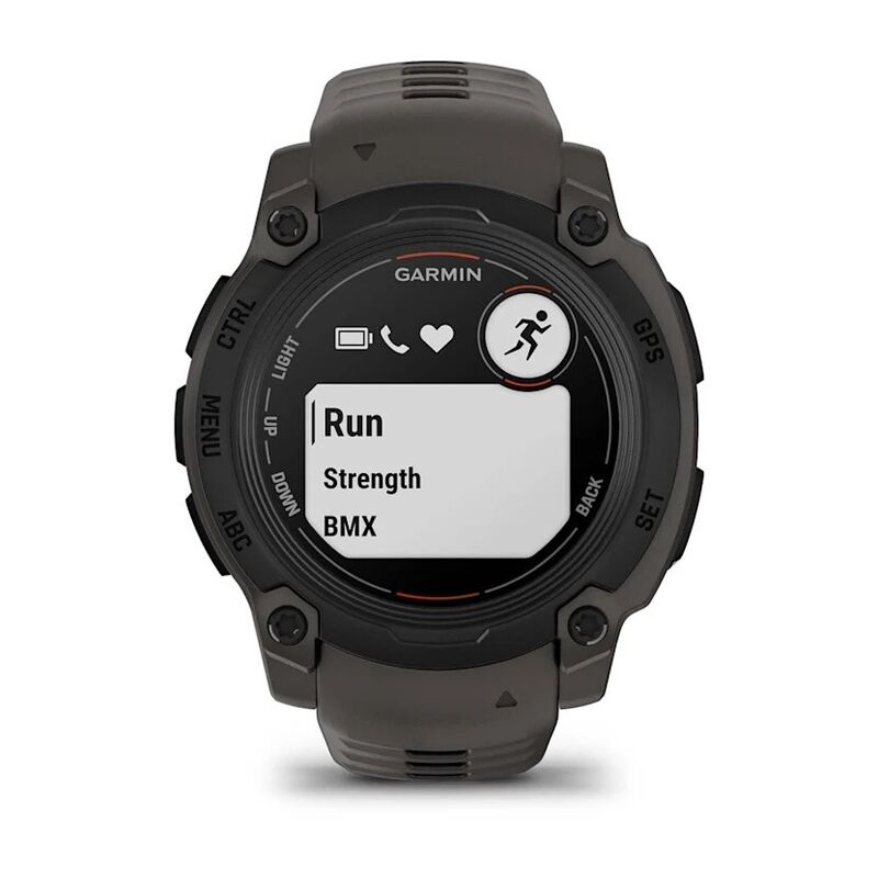 Смарт-часы Garmin Instinct E, 40 мм, Bluetooth, Black Charcoal, Черный угольный