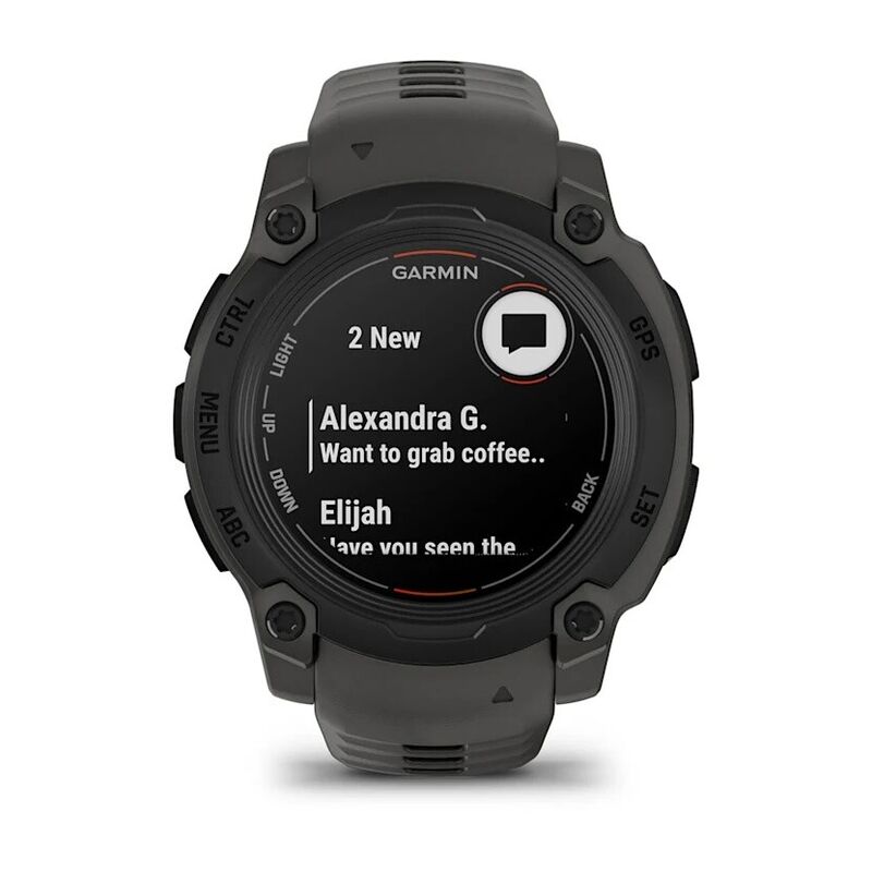 Смарт-часы Garmin Instinct E, 40 мм, Bluetooth, Black Charcoal, Черный угольный