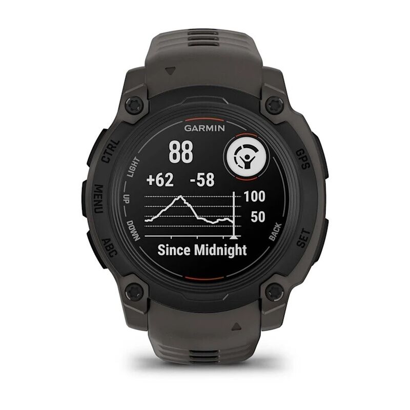 Смарт-часы Garmin Instinct E, 40 мм, Bluetooth, Black Charcoal, Черный угольный