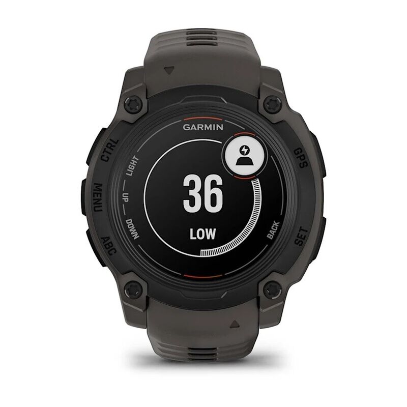 Смарт-часы Garmin Instinct E, 40 мм, Bluetooth, Black Charcoal, Черный угольный