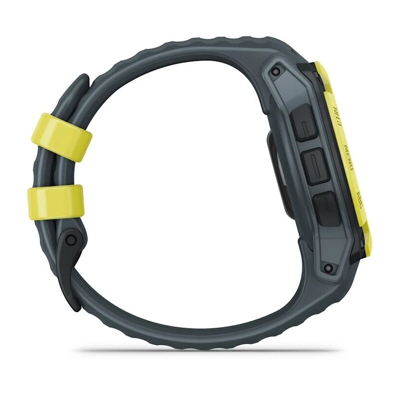 Смарт-часы Garmin Instinct E, 40 мм, Bluetooth, Electric Lime with Twilight Band, Лаймовый с серым ремешком