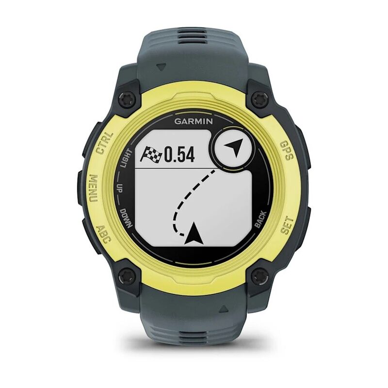 Смарт-часы Garmin Instinct E, 40 мм, Bluetooth, Electric Lime with Twilight Band, Лаймовый с серым ремешком