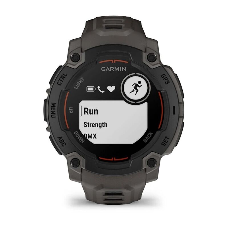 Смарт-часы Garmin Instinct E, 45 мм, Bluetooth, Black Charcoal, Черный угольный