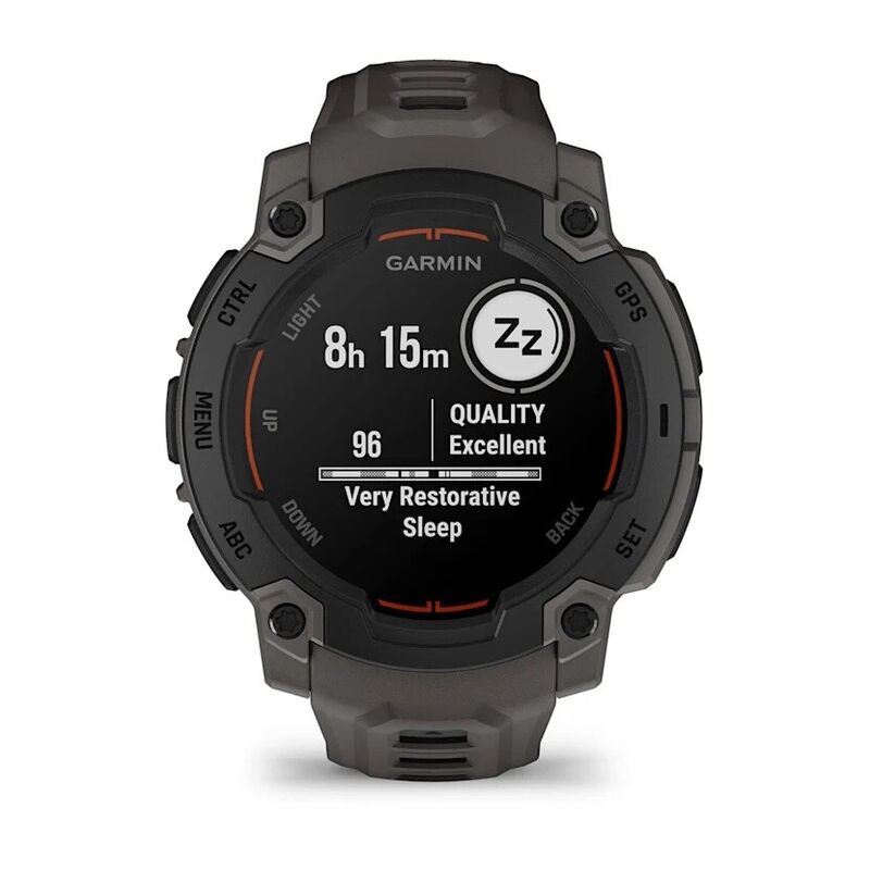 Смарт-часы Garmin Instinct E, 45 мм, Bluetooth, Black Charcoal, Черный угольный