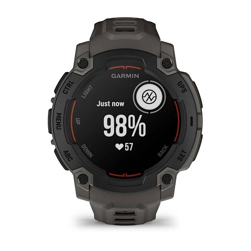 Смарт-часы Garmin Instinct E, 45 мм, Bluetooth, Black Charcoal, Черный угольный