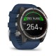 Смарт-часы Garmin QUATIX 8, 51 мм, Bluetooth, Titanium/Captain Blue, Титан/капитанский синий