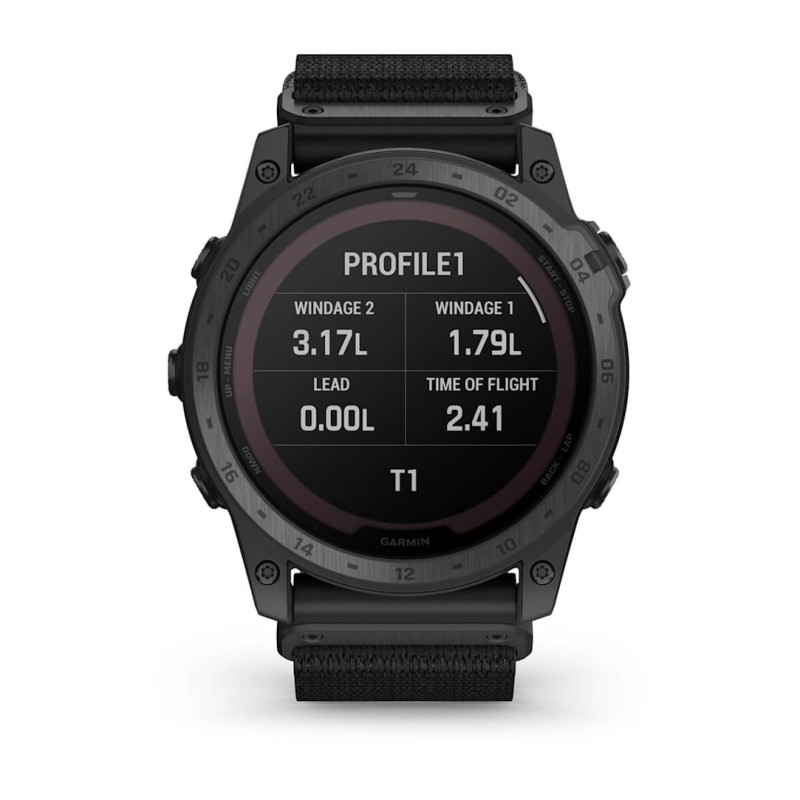Смарт-часы Garmin Tactix 7 Pro Ballistics Solar, 51 мм, Bluetooth, черный