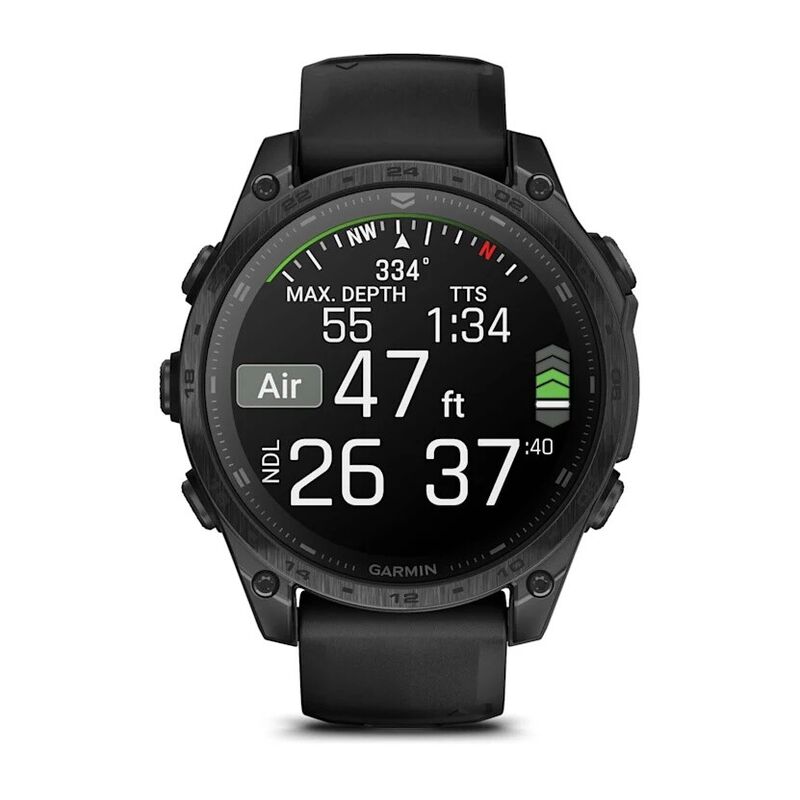Смарт-часы Garmin Tactix 8 Amoled Sapphire, 47 мм, Bluetooth, Black, черный