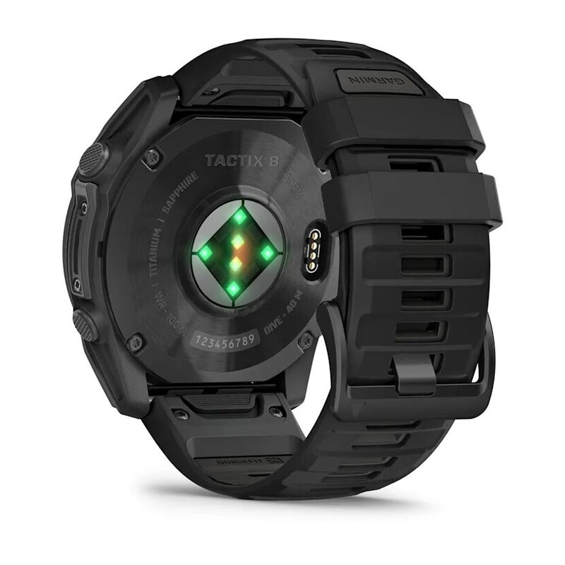 Смарт-часы Garmin Tactix 8 Amoled Sapphire, 51 мм, Bluetooth, Black, черный