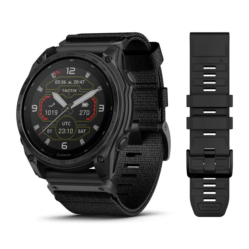Смарт-часы Garmin Tactix 8 Solar Sapphire, 51 мм, Bluetooth, Black, черный