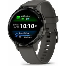 Смарт-часы Garmin Venu 3S, 41 мм, Bluetooth, Pebble Gray, серый