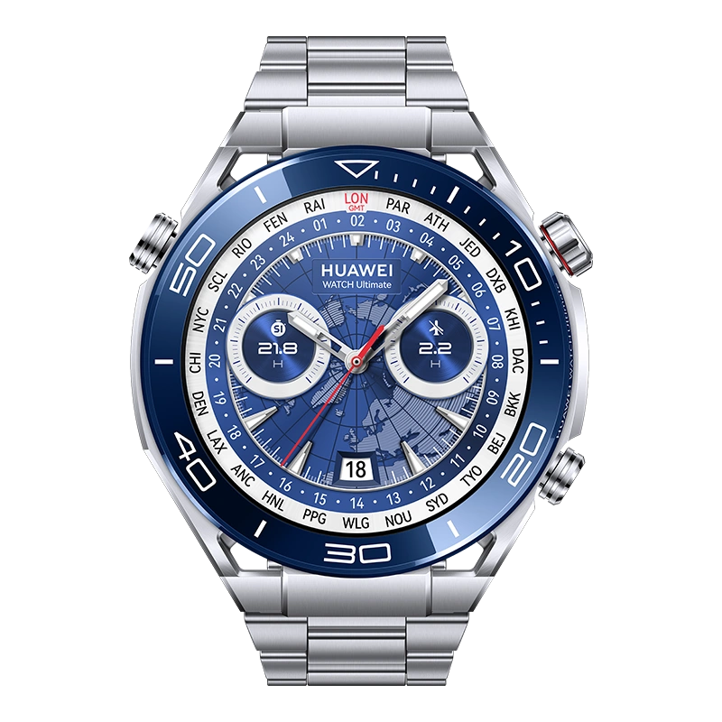 Смарт-часы Huawei Watch Ultimate, 49mm, Bluetooth, Blue