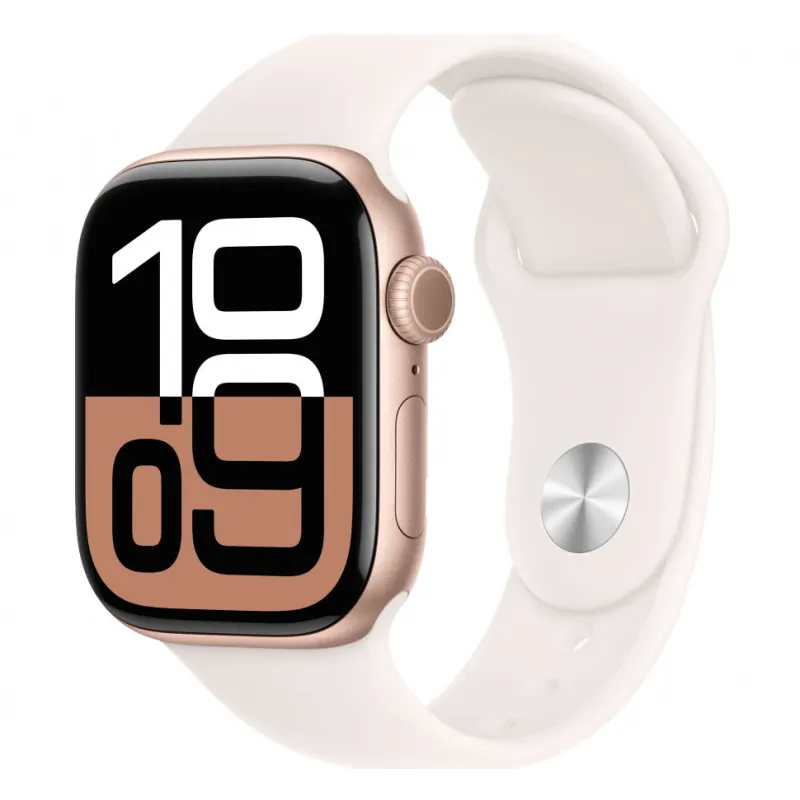 Смарт-часы Apple Watch Series 10 (S/M), 42 мм, Bluetooth, Rose Gold, розовое золото