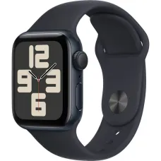 Смарт-часы Apple Watch SE 2023 (M/L), 40 мм, Bluetooth, Midnight, черный