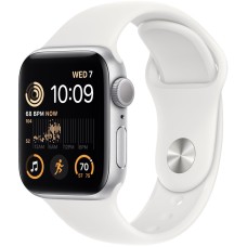 Смарт-часы Apple Watch SE 2022 (M/L), 44 мм, GPS, White, белый