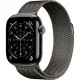 Смарт-часы Apple Watch Series 11 (M/L), 42 мм, LTE, Slate Titanium, графитовый титан