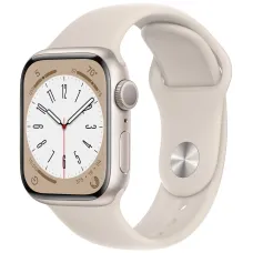 Смарт-часы Apple Watch Series 8 (M/L), 41 мм, Bluetooth, Starlight, бежевый