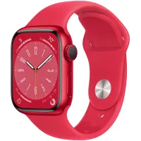 Смарт-часы Apple Watch Series 8 (S/M), 45 мм, Bluetooth, Red, красный