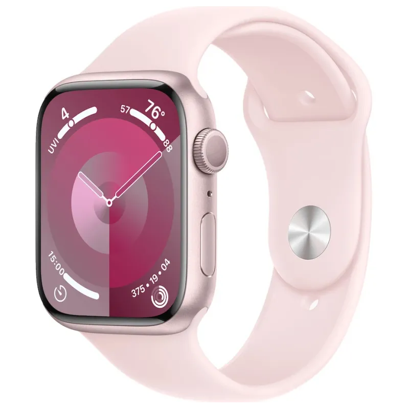 Смарт-часы Apple Watch Series 9 (M/L), 45 мм, Bluetooth, Pink, Розовый