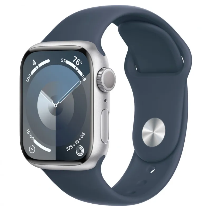 Смарт-часы Apple Watch Series 9 (S/M), 41 мм, Bluetooth, Silver, Серебристый