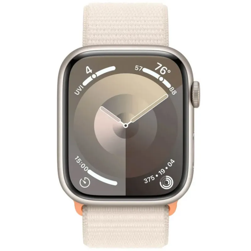 Смарт-часы Apple Watch Series 9, 41 мм, Bluetooth, Starlight, золотистый