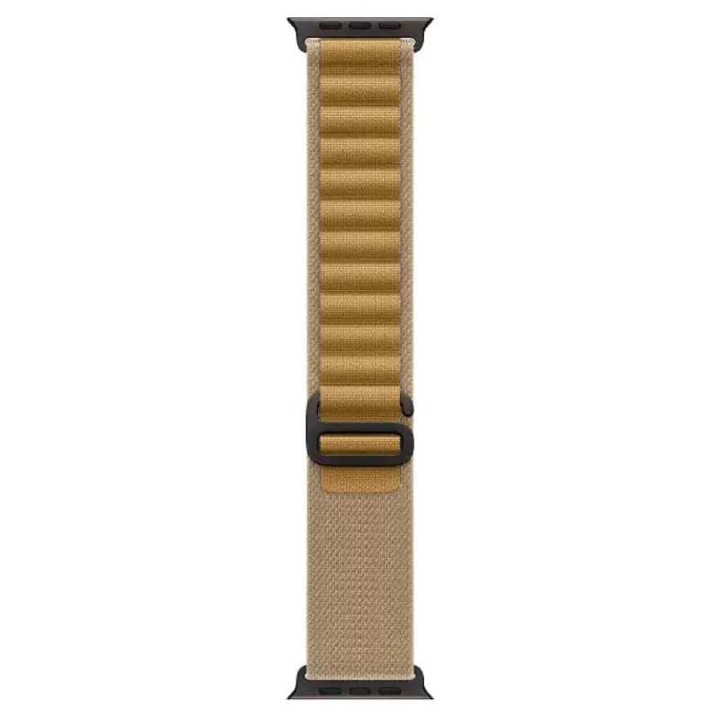 Смарт-часы Apple Watch Ultra 2 2024, 49 мм, LTE, Black Titanium Case with Tan Alpine Loop (S), черный титан с бежевым ремешком