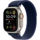 Смарт-часы Apple Watch Ultra 2, 49 мм, LTE, Natural Titanium, титановый корпус натурального цвета с ремешком Blue Trail Loop (M/L)