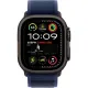 Смарт-часы Apple Watch Ultra 2 2024, 49 мм, LTE, Black Titanium Case with Blue Trail Loop (S/M), черный титан с синим ремешком