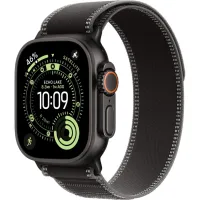 Смарт-часы Apple Watch Ultra 3, 49 мм, M/L, LTE, Black Titanium, титан черный с черно-угольным ремешком Trail Loop