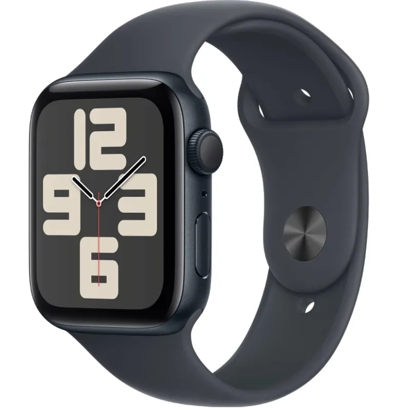 Смарт-часы Apple Watch SE 2024 (M/L), 40mm, Bluetooth, Midnight, черный