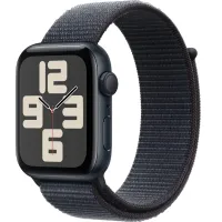Смарт-часы Apple Watch SE 2024 44mm, Bluetooth, Midnight, черный